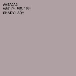 #AEA0A3 - Shady Lady Color Image